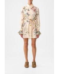 CAMILLA - Shift Shirt Dress House Of Horoscopes - Lyst