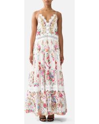 CAMILLA - Trapeze Tiered Dress Torero Libertine - Lyst
