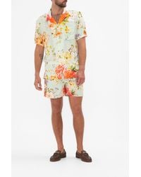 CAMILLA - Short Sleeve Camp Collared Shirt Talk The Walk - Lyst