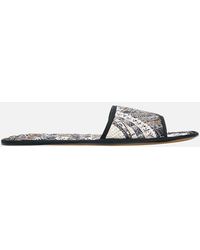 CAMILLA - Slippers With Travel Case Temples Of Dendara - Lyst