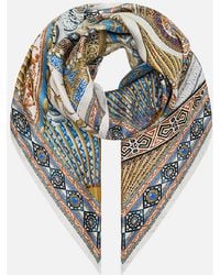 CAMILLA - Silk Square Scarf Make Me Your Mosaic - Lyst