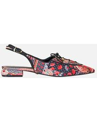 CAMILLA - Elena Lace Up Front Pointed Slingback Daughters Of Duende - Lyst