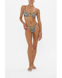 CAMILLA - Pant With Cut Out And Trim Temples Of Dendara - Lyst