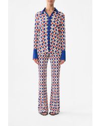 CAMILLA - Fitted Jersey Shirt Rinse & Roar - Lyst
