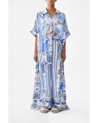 CAMILLA - Oversized Pocket Tunic Ottoman Opulence - Lyst