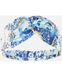 CAMILLA - Woven Twist Headband The Porcelain Parlour - Lyst