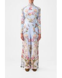 CAMILLA - Minimal Wide Leg Pant Tiled - Lyst