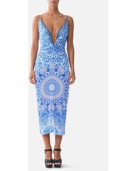 CAMILLA - Strappy Dress With Twist Front The Bosphorous - Lyst