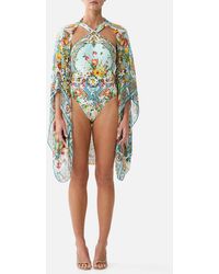 CAMILLA - Silk Chiffon Shrug Magic Of The Mercado - Lyst