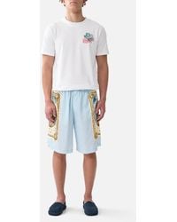 CAMILLA - Baggy Long Walk Short With Elastic Waist House Of Horoscopes - Lyst