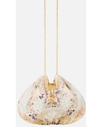 CAMILLA - Drawstring Pouch Bag With Chain Strap Laced With Love - Lyst