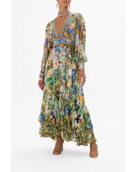 CAMILLA - Long Button Front Dress The Kindest One Of All - Lyst