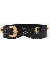 Camilla eBoutique - Studded Buckle Belt Solid - Lyst