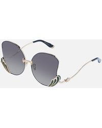CAMILLA - Goddess Energy Sunglasses Emerald Marble - Lyst
