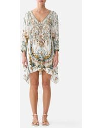 CAMILLA - Short Kaftan With Cuff Ballad Of The Bibliothèque - Lyst