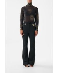 CAMILLA - Mid Rise Fit And Flare Trouser Amulets And Alchemy - Lyst