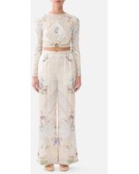 CAMILLA - Jersey Long Sleeve With Hardware Laced With Love - Lyst
