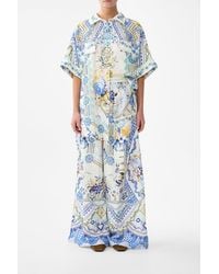 CAMILLA - Wide Leg Trouser With Front Pockets My Homespun Heart - Lyst