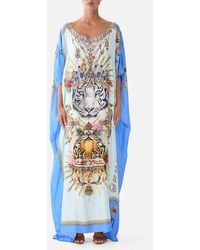 CAMILLA - Round Neck Kaftan Verses - Lyst
