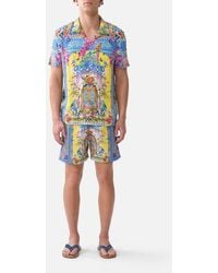 CAMILLA - Short Sleeve Camp Collared Shirt Sultanahmet Summer - Lyst