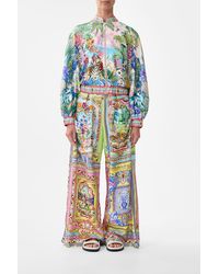 CAMILLA - Blouson Sleeve Bomber Spirit Of Santa Maria - Lyst