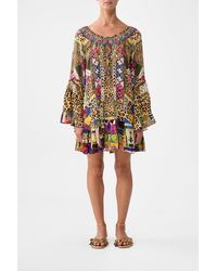 CAMILLA - A Line Frill Dress - Lyst