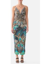 CAMILLA - Strappy Dress With Twist Front Flamenco Euphoria - Lyst