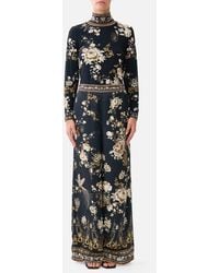 CAMILLA - Straight Leg Relaxed Trouser Flamenco Folklore - Lyst