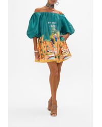 CAMILLA - Off Shoulder Puff Dress The Kindest One Of All - Lyst