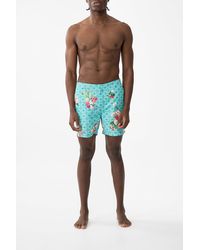 CAMILLA - Mid Length Swim Short Gardens Of Queluz - Lyst