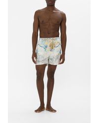 CAMILLA - Mid Length Boardshort With Elastic Waist My Lucky Stars - Lyst