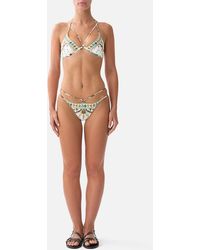 CAMILLA - Multi Strap Bikini Bottom With Ring Trims Chain Gang - Lyst