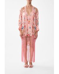 CAMILLA - High Low Hem Layer With Cuff Majestic Milla - Lyst