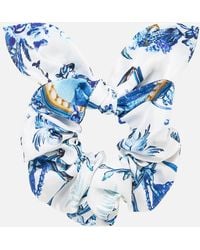 CAMILLA - Scrunchie With Tie The Porcelain Parlour - Lyst