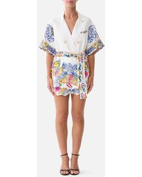 CAMILLA - Double Breasted Short Sleeve Jacket Milla - Lyst