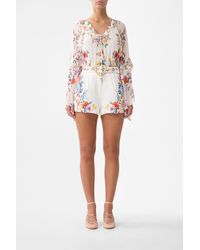 CAMILLA - Tuck Front Short I Left My Heart - Lyst
