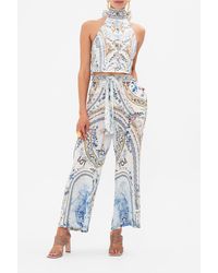 CAMILLA - Lounge Trouser With Waist Tie Season Of The Siren - Lyst