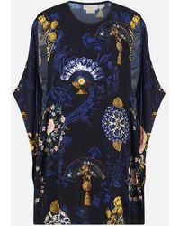 CAMILLA - Draped Split Sleeve Top Notes From The Room - Lyst