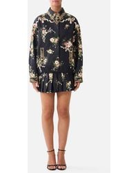 CAMILLA - Collared Jacket With Back Button Detail Versailles Or Die - Lyst