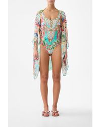 CAMILLA - Silk Chiffon Shrug Meet Me - Lyst