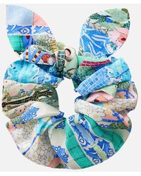 CAMILLA - Scrunchie With Tie Midsummer Mosaics - Lyst