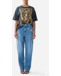 CAMILLA - Oversized Band Tee Taurus Rising - Lyst