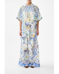 CAMILLA - Wide Leg Trouser With Front Pockets My Homespun Heart - Lyst