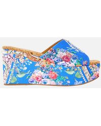 CAMILLA - Miray Wedge Mule Ottoman Opulence - Lyst