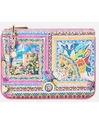 CAMILLA - Coin And Phone Purse Navàs Nouveau - Lyst