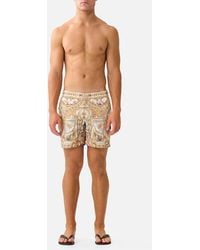 CAMILLA - Mid Length Boardshort With Fixed Waist Queen Of Bohemia - Lyst
