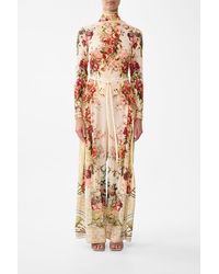 CAMILLA - Soft Wide Leg Pant With Tie Detail Meet Me - Lyst