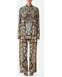 CAMILLA - Long Sleeve Jersey Shirt Animalia Heirlooms - Lyst