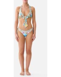 CAMILLA - Reversible Soft Thick Tie Tri Bikini Set Navàs Nouveau - Lyst