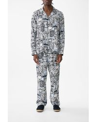 CAMILLA - Long Sleeve Camp Collared Shirt Flower Showers - Lyst